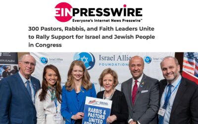 300 Pastors, Rabbis, and Faith Leaders Unite to Rally Support for Israel and Jewish People in Congress
