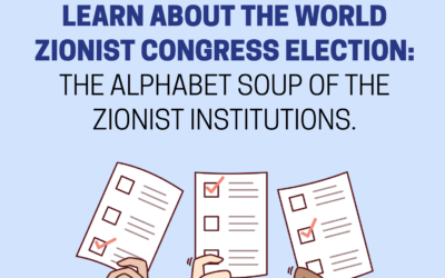 Webinar: Learn about the World Zionist Congress Election